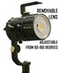 Pocket Cannon - 3200k Tungsten, Focusable LED Fresnel Kit