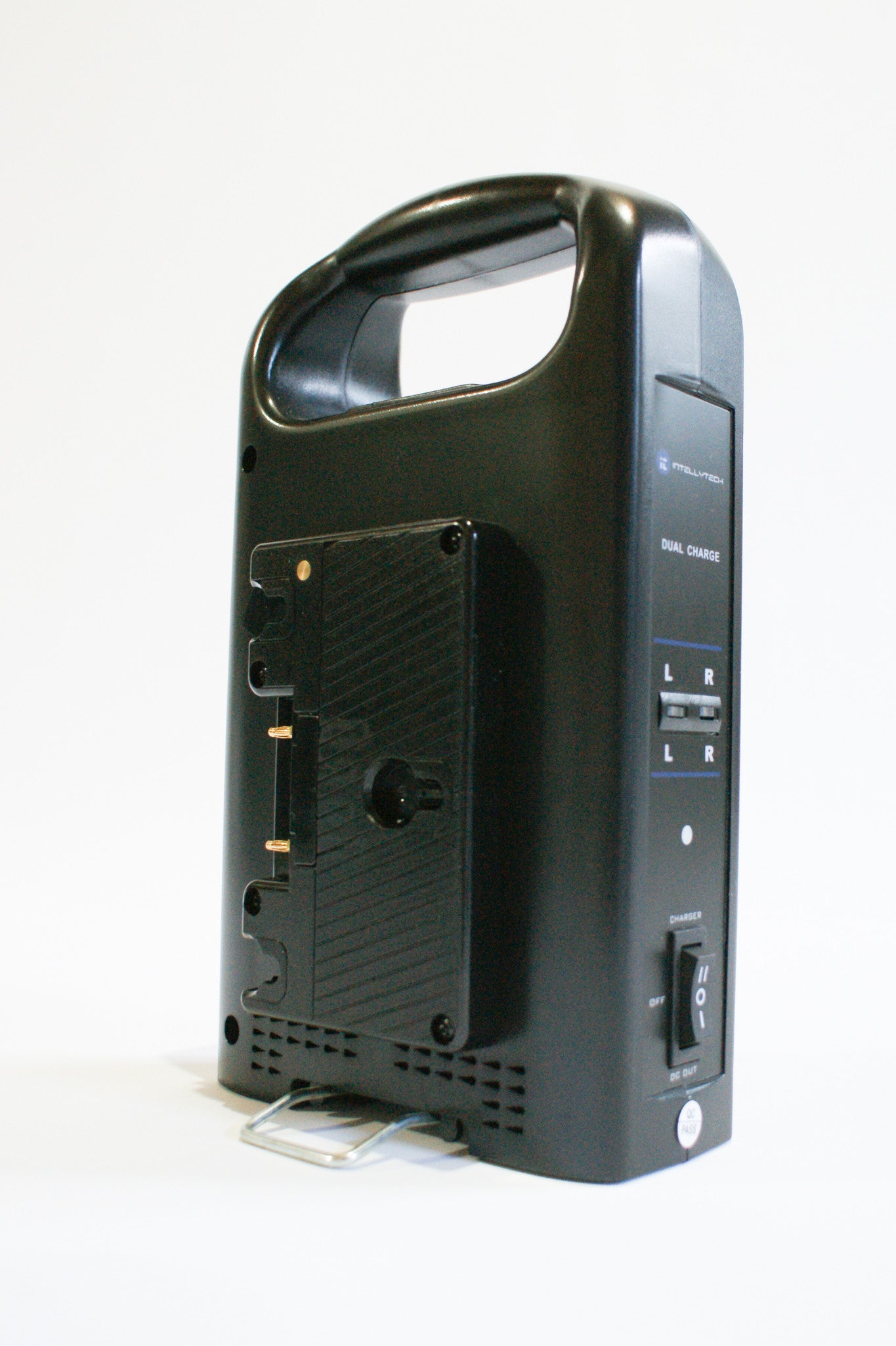 intellytech dual v-mount gold mount battery charger