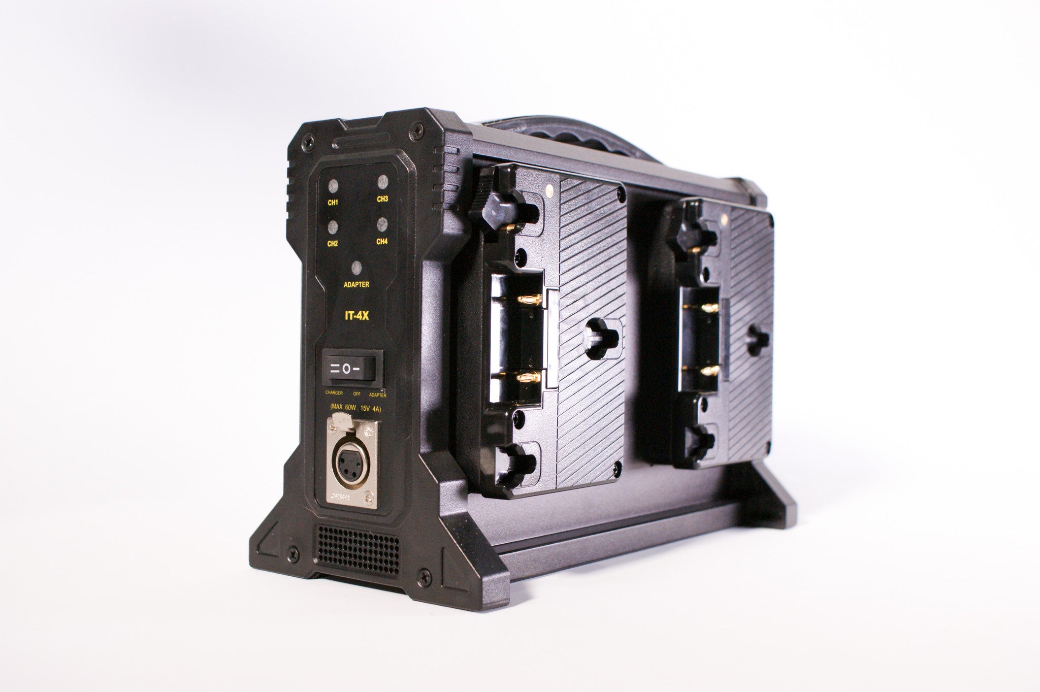 Quad Battery Charger - Anton Bauer Gold Mount / V-Mount