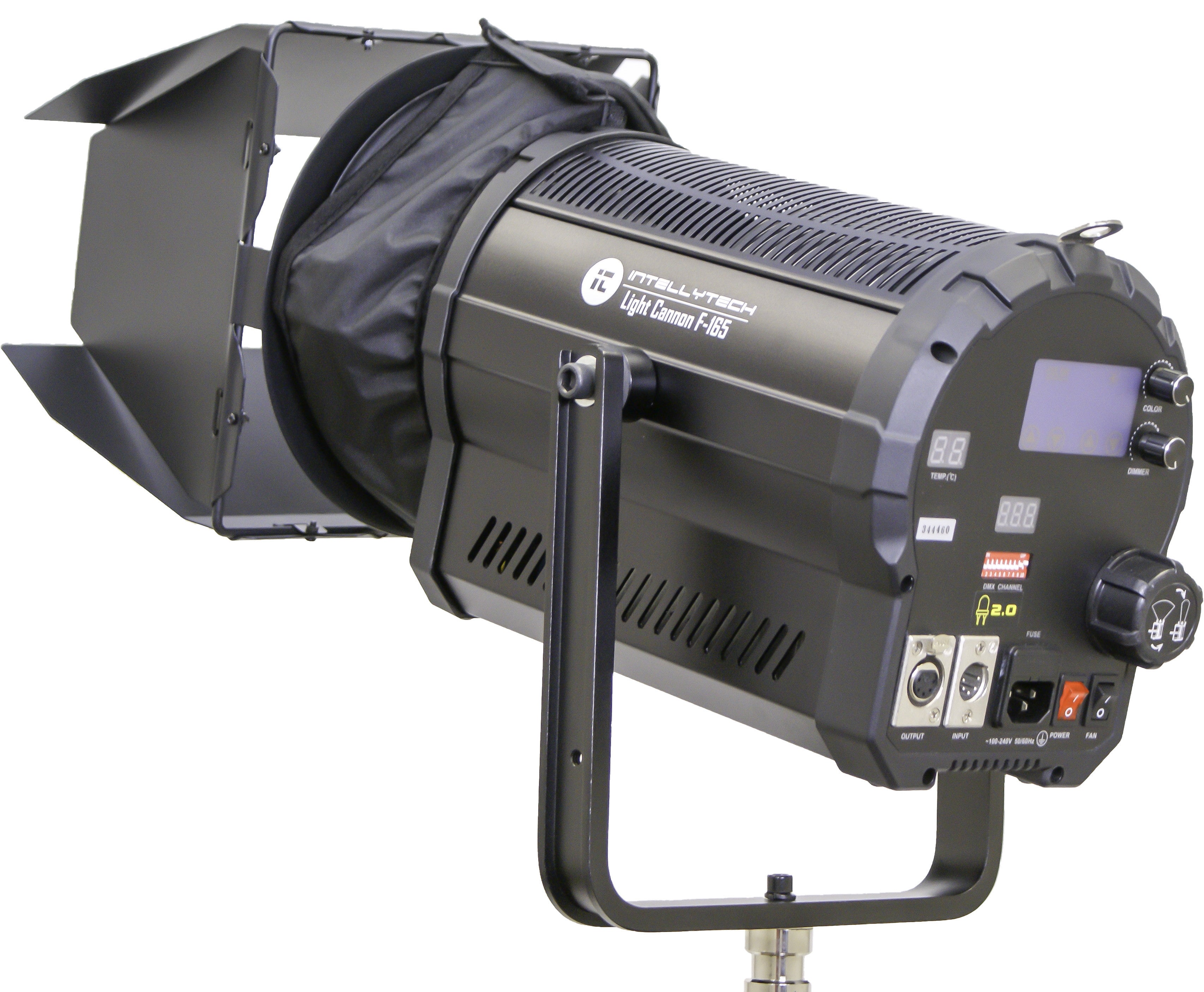 Light Cannon - F-165 Bi-Color - Portable, High Output 165W LED 5" Fresnel - W/ DMX