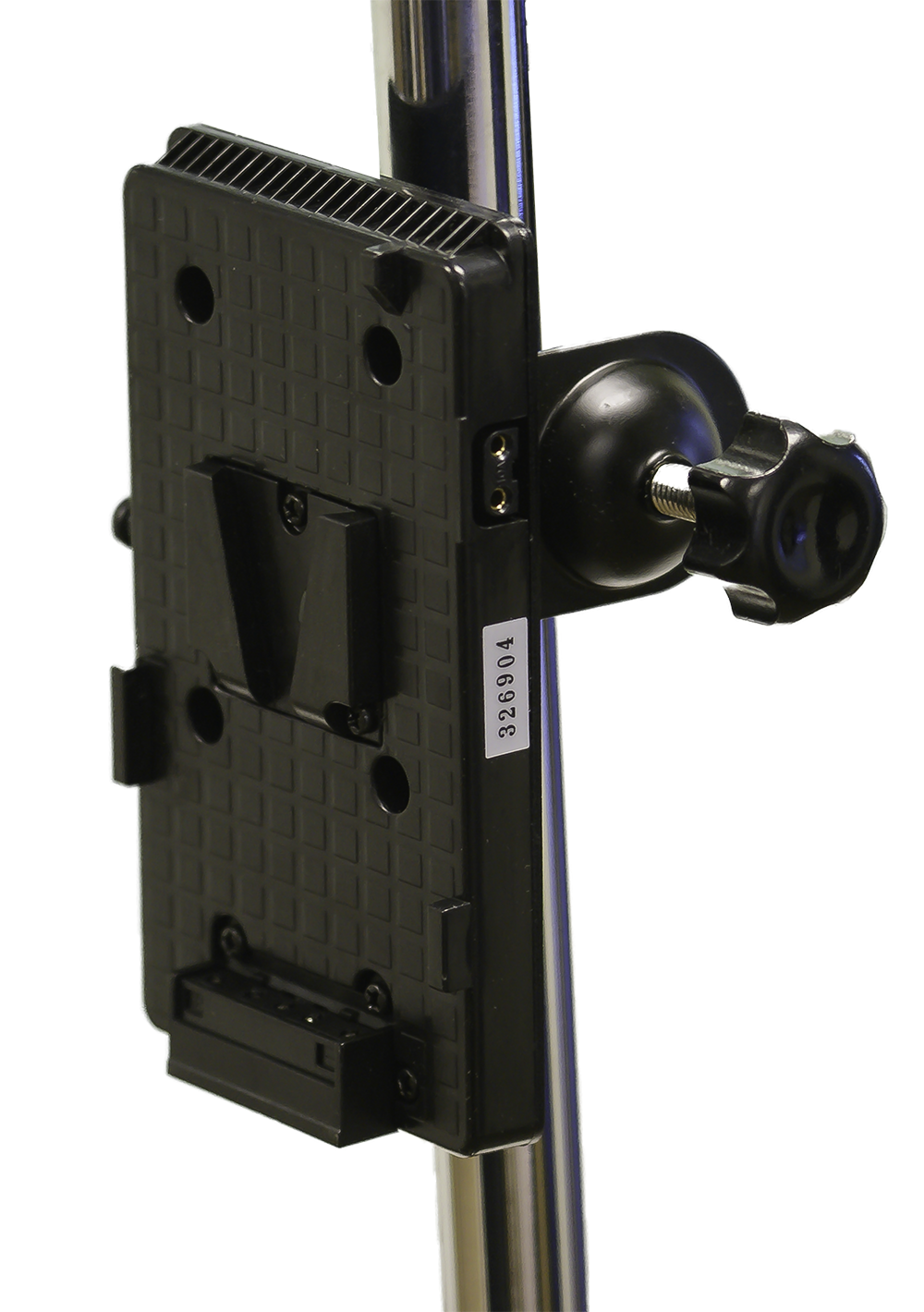 SC-V - V-Mount Battery Plate with Stand Clamp & D-Tap Output