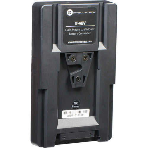 Gold Mount to V-Mount Battery Plate Converter