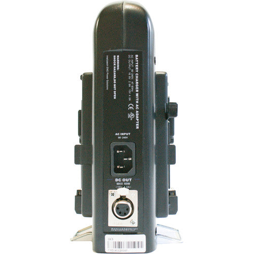 intellytech dual v-mount gold mount battery charger