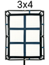 MEGA-6 LiteCloth 3.0 | Foldable LED Mat W/ 3x4 Softbox Kit. Bi-Color