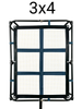 MEGA-6FC LiteCloth 3.0 | Foldable LED Mat W/ 3x4 Softbox Kit. RGBWW