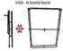 MEGA-12FC | LiteCloth 3.0 | 4x6 800W RGBWW | Foldable LED Mat Kit