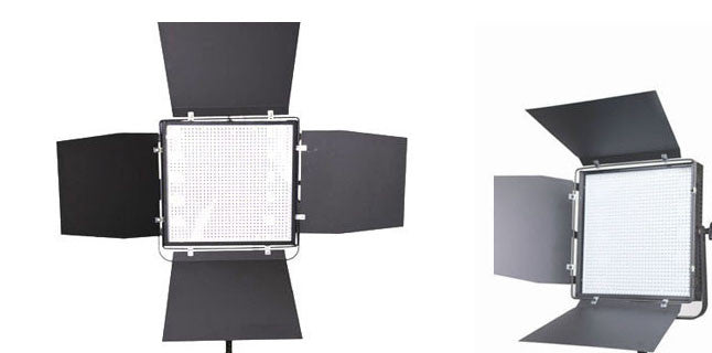 Two Light Kit - 1x1 Panels, 50W & 100W With Batteries (gold mount or v-mount) for video