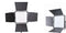 Two Light Kit - 1x1 Panels, 50W & 100W With Batteries (gold mount or v-mount) for video