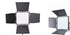 Two Light Kit - 1x1 Panels, 50W & 100W With Batteries (gold mount or v-mount) for video