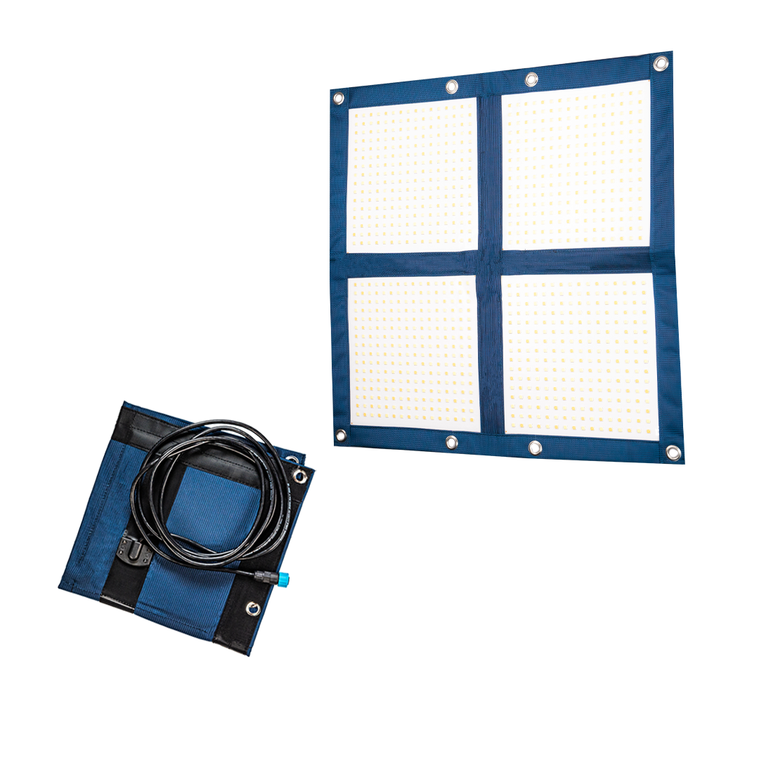 2 Light Kit - LiteCloth LC-160 2.0 - 2x2 Foldable LED Mat Kit