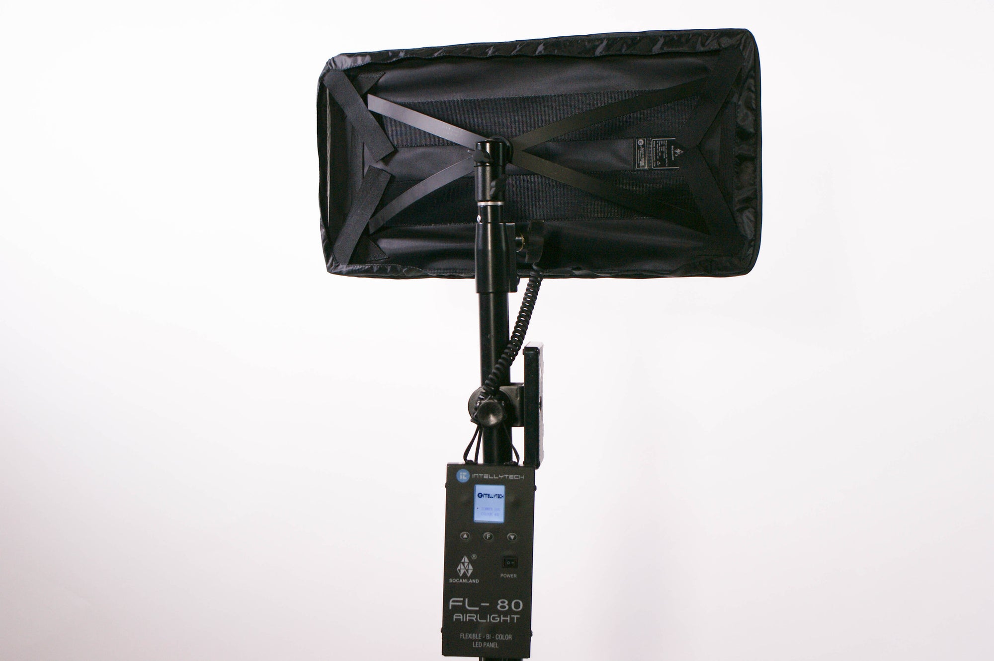 FL-80 AIRLIGHT KIT- Foldable LED Light Mat. 10"x20" Panel, Bi-Color with Full Kit (Socanland)