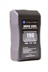 Rugged Series Kit - 2 x 190Wh Series Battery + Dual Charger. Gold Mount / V-Mount