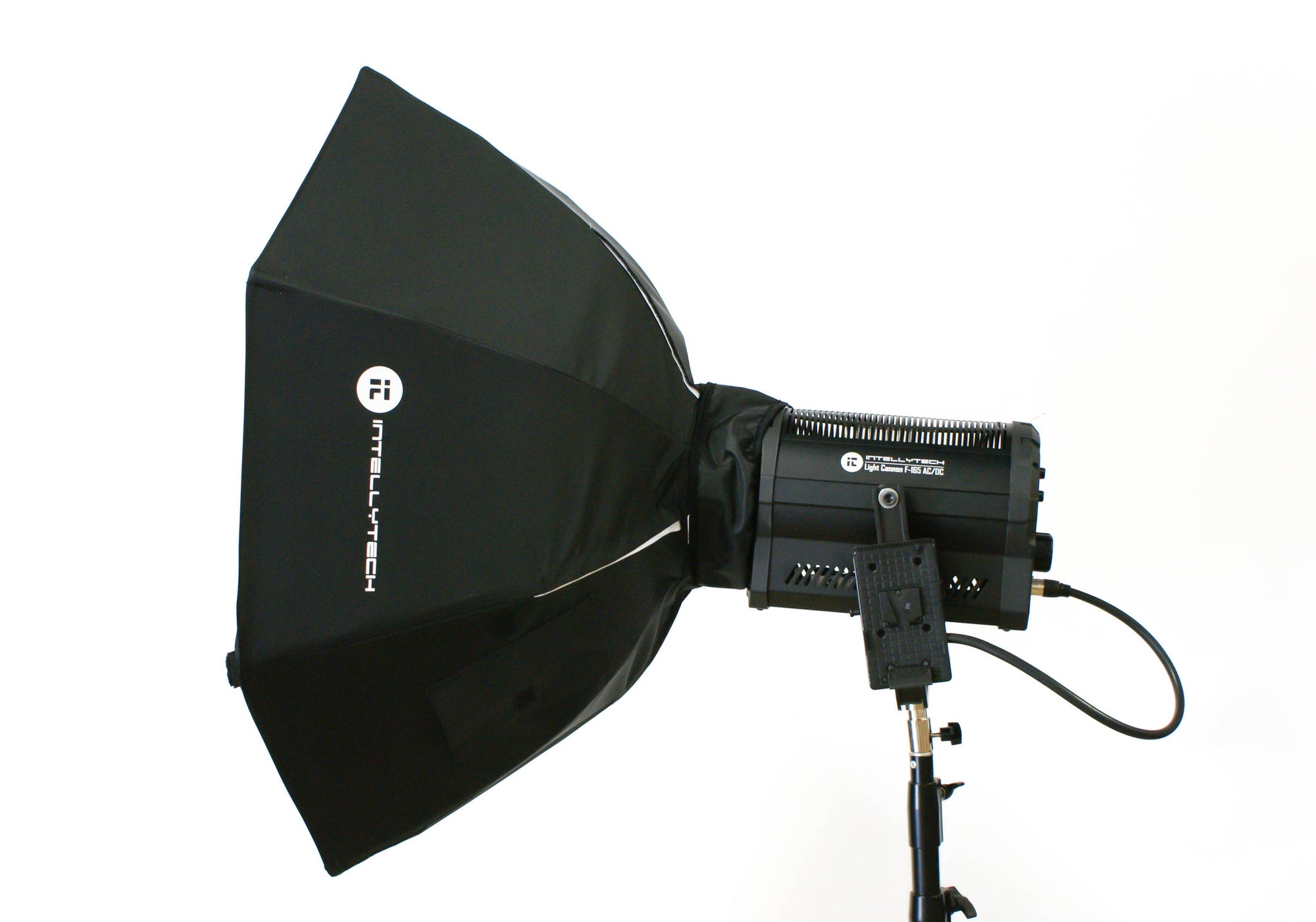 Light Cannon - F-165 5500k AC/DC - Battery & AC Power High Output 165W LED 5" Fresnel - W/ Wifi