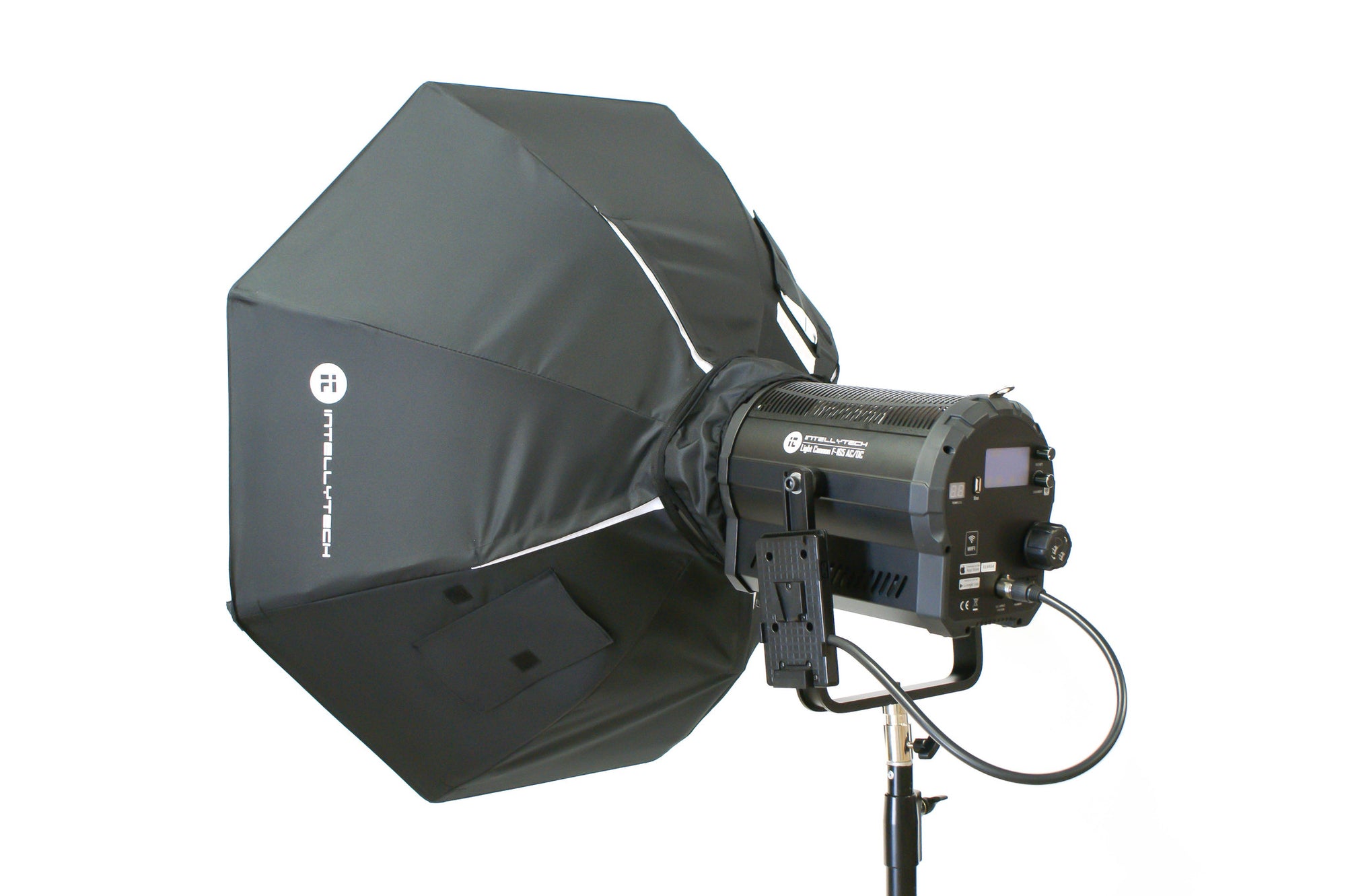 Light Cannon - F-165 5500k AC/DC - Battery & AC Power High Output 165W LED 5" Fresnel - W/ Wifi