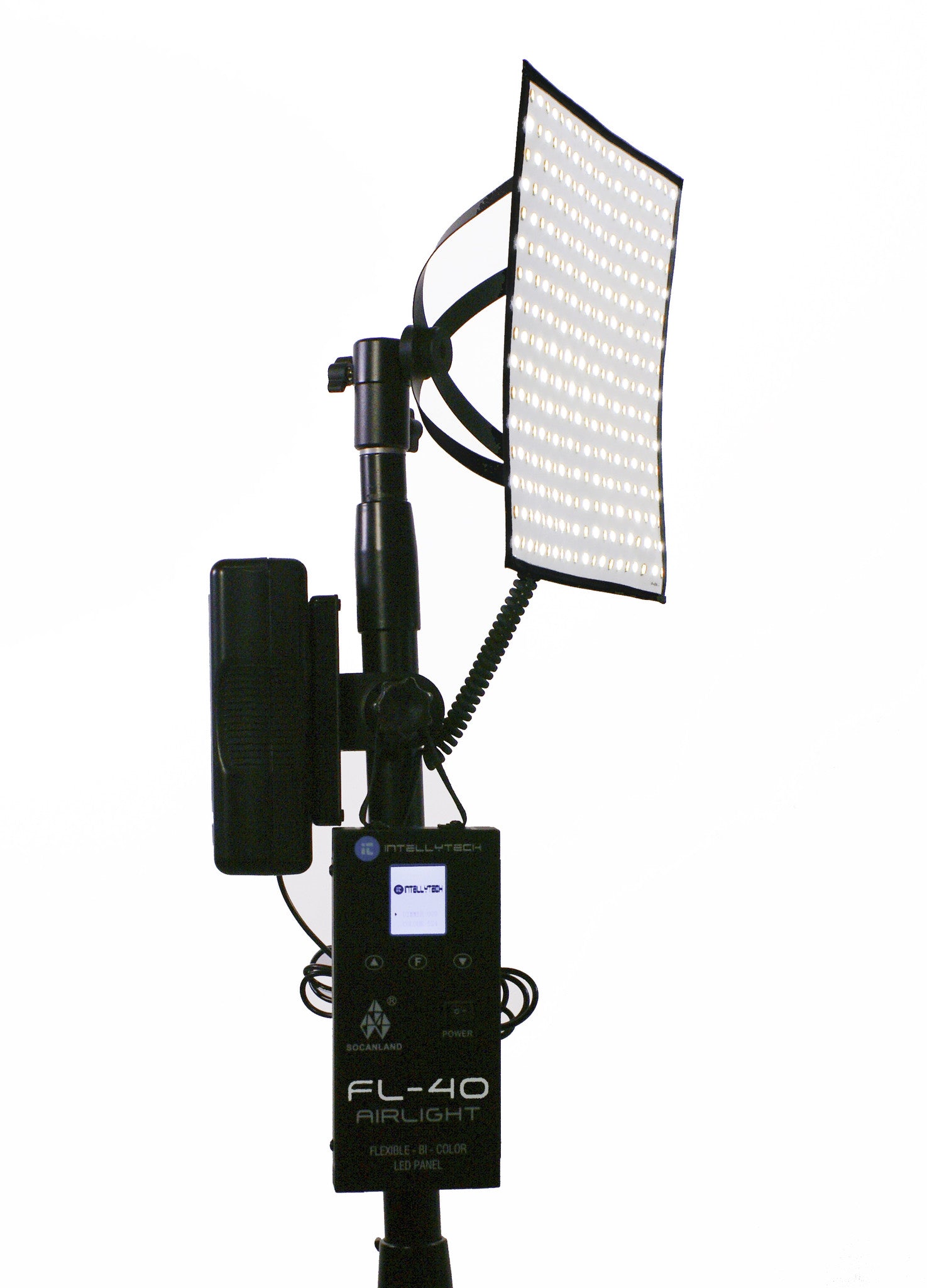 FL-40 Airlight Kit - Flexible 10"x10" LED Bi-Color Light Panel. Flexlite (Intellytech, Socanland) 