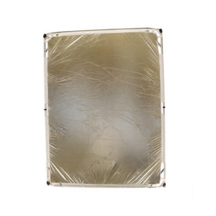 Fast Frame | FF-5x3.2 Silver & Gold Stripe / White