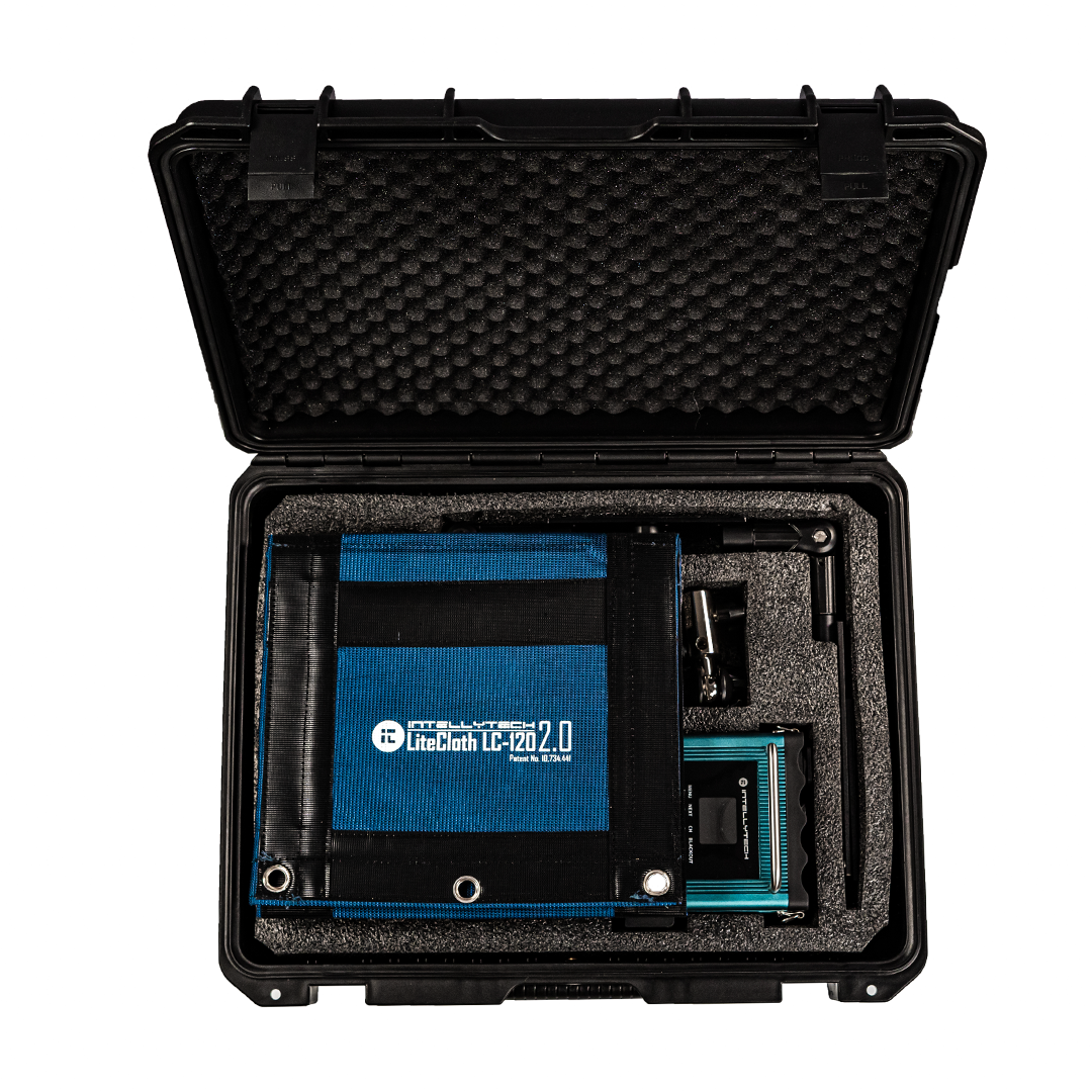 LiteCloth LC-120 2.0 - 1x3 Foldable LED Mat Kit. BOOSTED - 160W