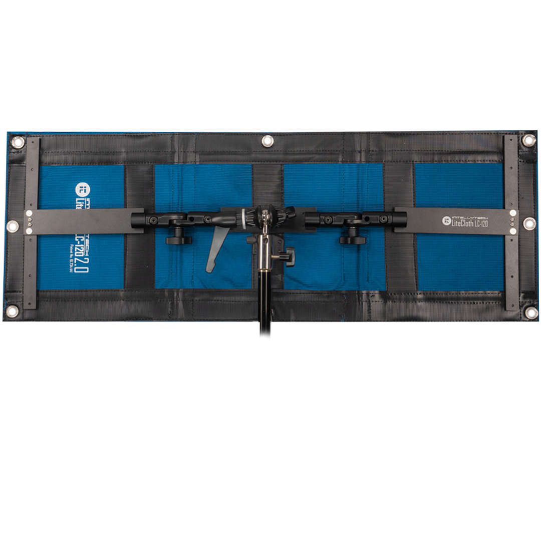 2 Light Kit - LiteCloth LC-120 2.0 - 1x3 Foldable LED Mat Kit. BOOSTED - 160W