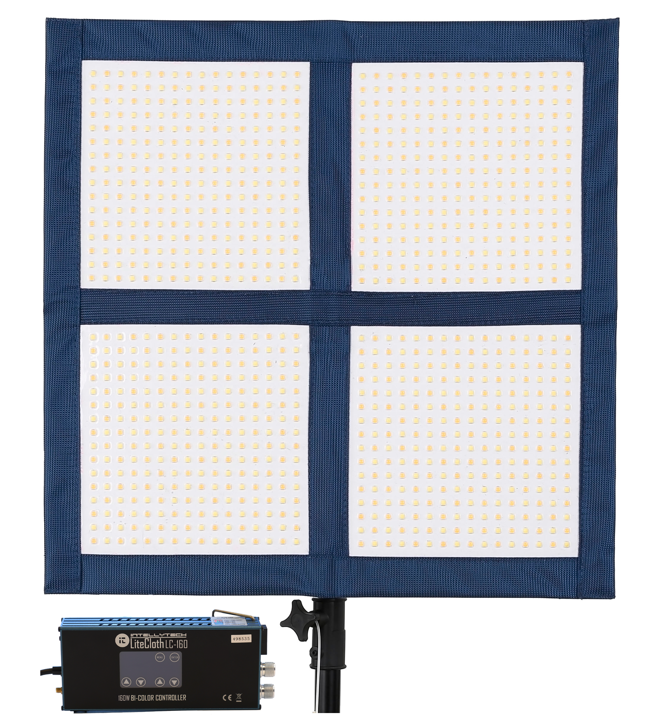 LiteCloth LC-160 - 2'x2' Foldable LED Mat Kit