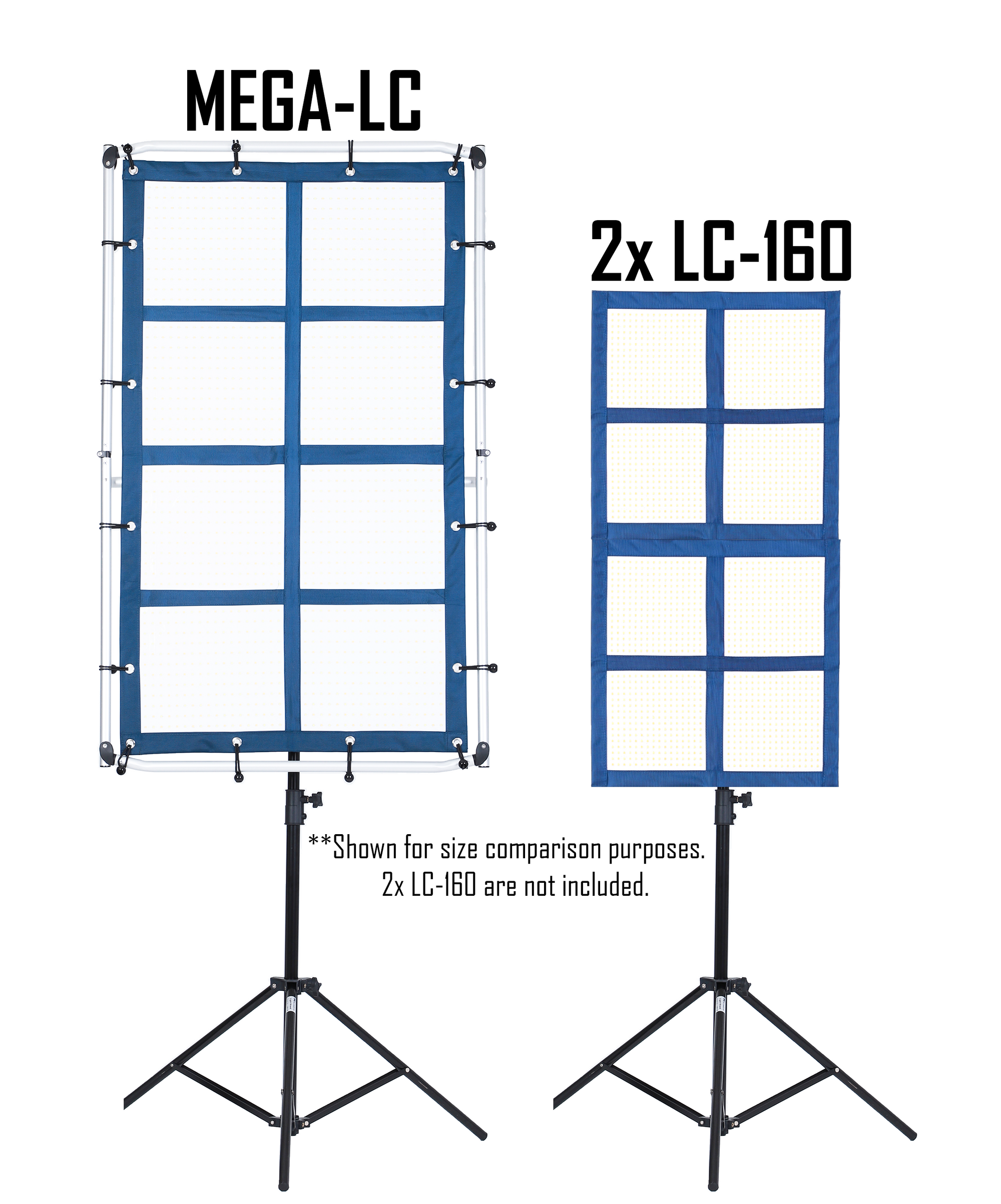 MEGA-LiteCloth 2.0 | 3'x4.5' Foldable LED Mat Kit