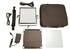 Nova-X - Bi-Color, 100W 1x1 Panel Kit W/ DMX