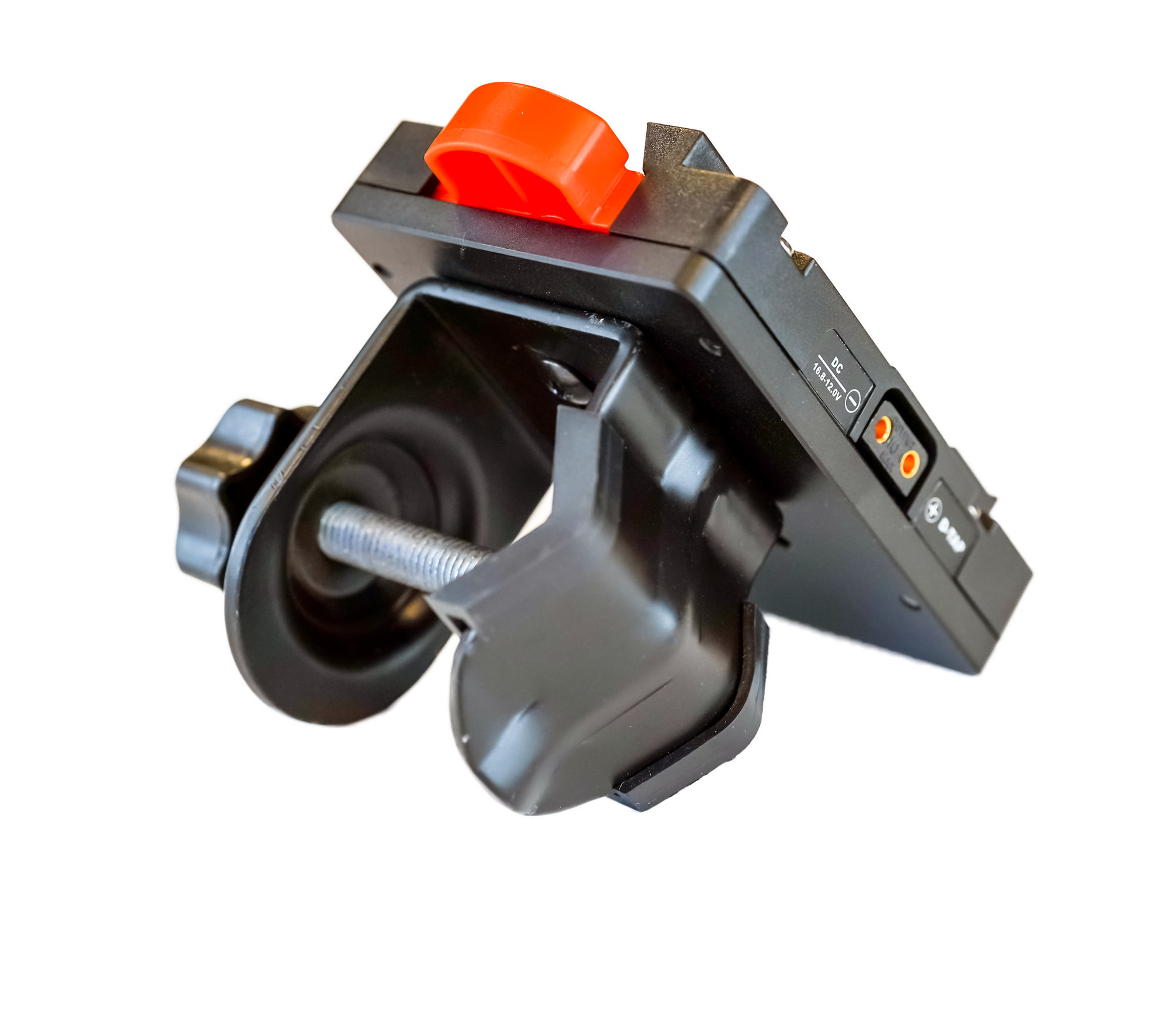 Pocket-V | V-Mount Battery Adapter Plate With Stand Clamp Mount - Dual D-Tap Ports