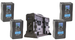 4 x 280Wh Package w/ Quad Battery Charger - Select Gold Mount or V-Mount