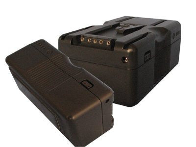 Two Light Kit - 1x1 Panels, 50W & 100W With Batteries (gold mount or v-mount) for video